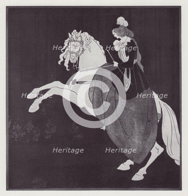 Chopin Ballade III, Op. 47, 1895. Creator: Aubrey Beardsley.