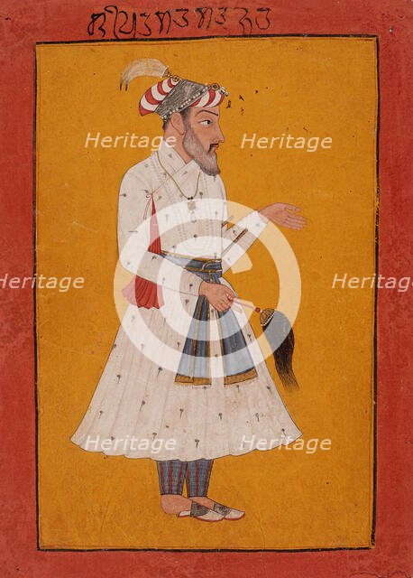 Emperor Shah Jahan (reigned 1628-1658), c1690. Creator: Unknown.