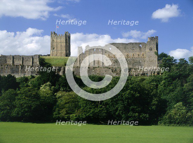 Richmond Castle, North Yorkshire, 2010. Creator: Mike Kipling.