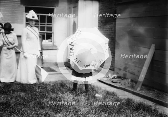 N.Y. Suffragettes, between c1910 and c1915. Creator: Bain News Service.