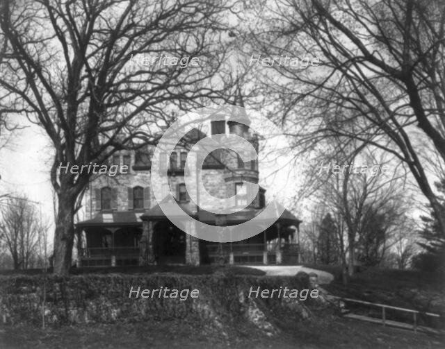 Calumet, the home of Mrs. John A. Logan, between 13th and 14th and Clifton and Belmont..., c1900. Creator: Frances Benjamin Johnston.
