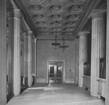 Smaller public space opposite the entrance - National City Bank, New York, 1922. Artist: Unknown.