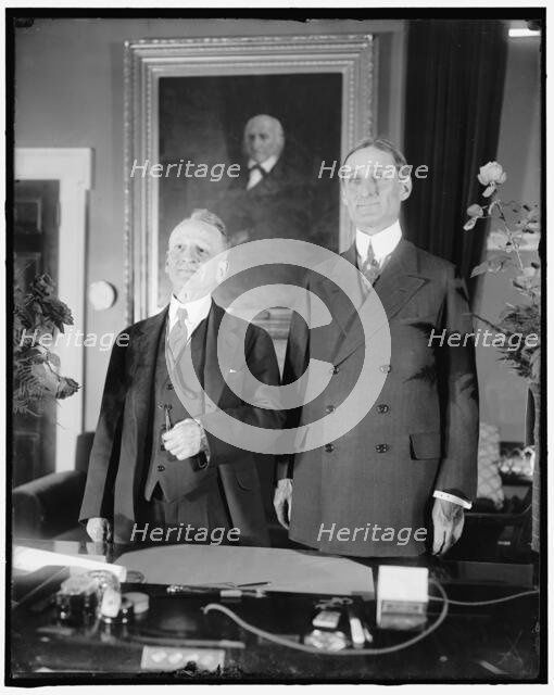 Carter Glass & McAdoo, between 1910 and 1920. Creator: Harris & Ewing.