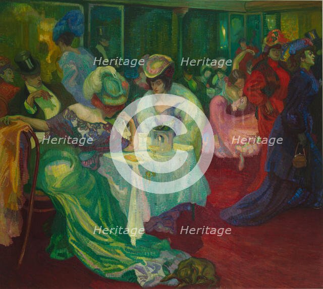 Night Café, 1906. Creator: Törneman; Axel (1880-1925).