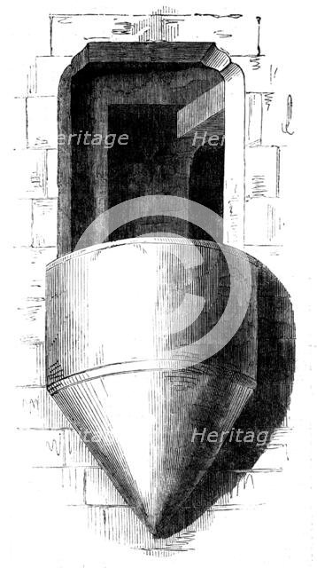 The Minstrels' Niche in the Dining-hall of Durham Castle, 1858. Creator: Unknown.
