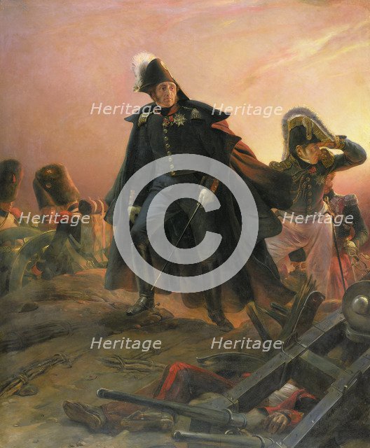 Duke of Angoulême in the Battle of Trocadero on 31 August 1823, 1828.
