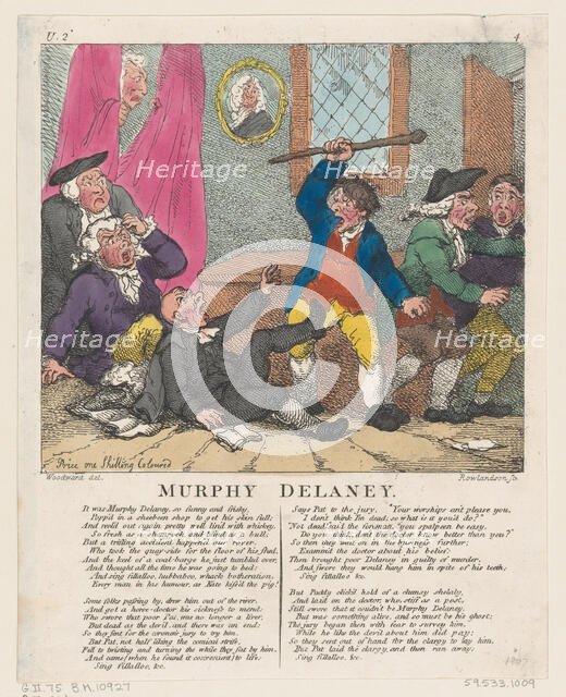 Murphy Delaney, June 15, 1807., June 15, 1807. Creator: Thomas Rowlandson.