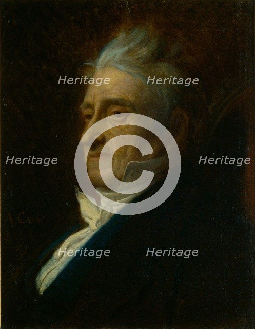 Portrait of the composer Antonio Francesco Gaetano Saverio Pacini (1778-1866).