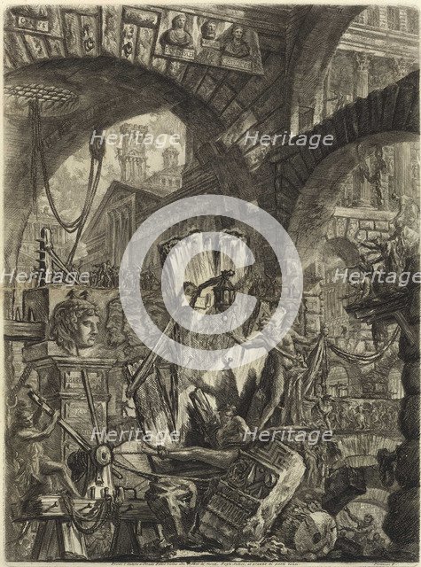 From the series The Imaginary Prisons (Le Carceri d'Invenzione).