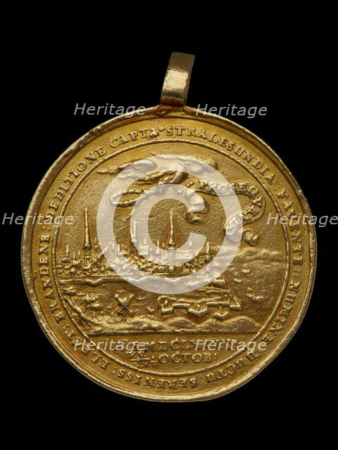 Medal, 1678. Artist: Unknown.