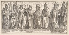 The Patron Saints of Austria, 1515-17. Creator: Albrecht Durer.