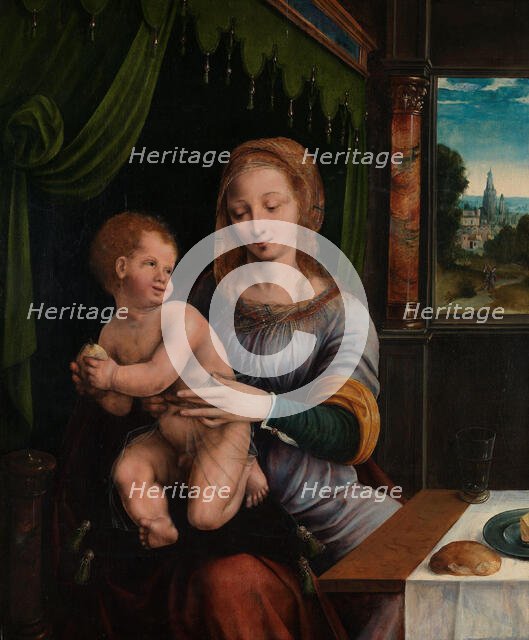 Madonna and Child, probably between 1530 and 1540. Creator: Ambrosius Benson.