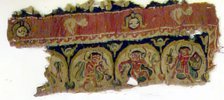 Textile Fragment, Coptic, 5th century. Creator: Unknown.