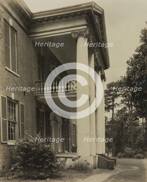 Auburn, Natchez, Adams County, Mississippi, 1938. Creator: Frances Benjamin Johnston.