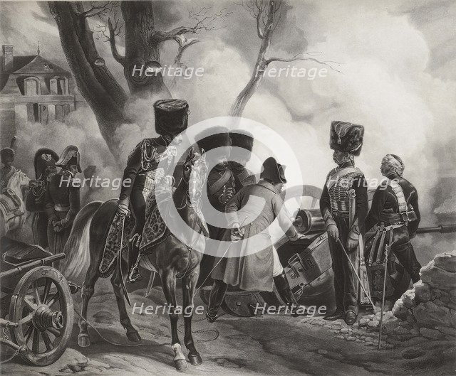 Napoleon at Montereau: The bullet that will kill me is not yet cast!.