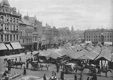 'Nottingham: The Market-Place', c1896. Artist: Frith & Co.