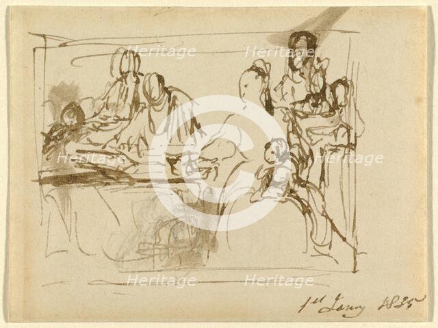 A Family Group, 1835. Creator: David Wilkie.