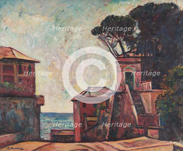 Seaside Villa, c1929. Creator: Marussig, Pietro (1879-1937).