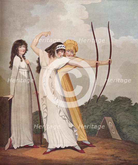'Archers', c1799. Artist: Wright & Ziegler.