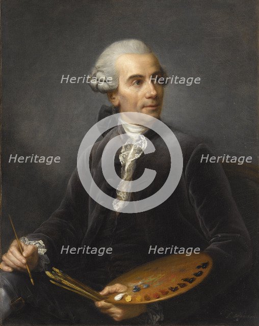 Portrait of Joseph Vernet (1719-1789), 1778.