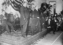 Roosevelt at Y.M.C.A. Rio Janeiro, 1913. Creator: Bain News Service.