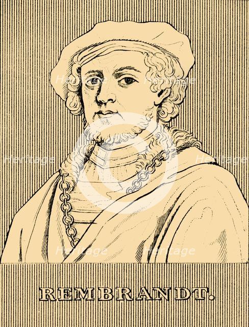 'Rembrandt', (1606-1669), 1830. Creator: Unknown.