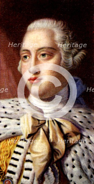 King George III. Artist: Unknown