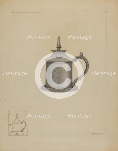 Spark Lamp, c. 1936. Creator: A. Zaidenberg.