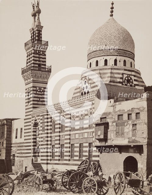 Mosque of Emir Ackbar, Cairo, 19th century. Creator: Anon.
