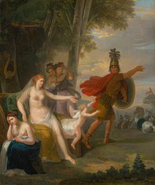 Hector's Farewell to Andromache, 1760. Creator: Oeser, Adam Friedrich (1717-1799).