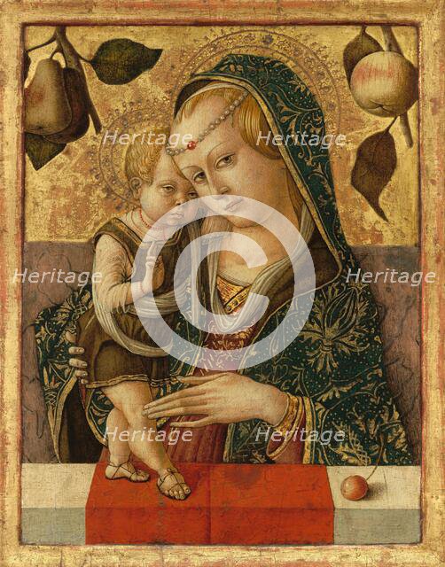 Madonna and Child, c. 1490. Creator: Carlo Crivelli.