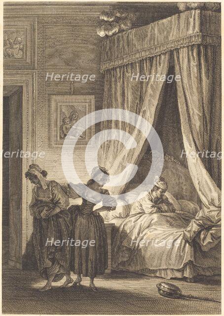 La gageure des trois commeres: La servante. Creators: Philippe Triere, Antoine Jean Duclos.