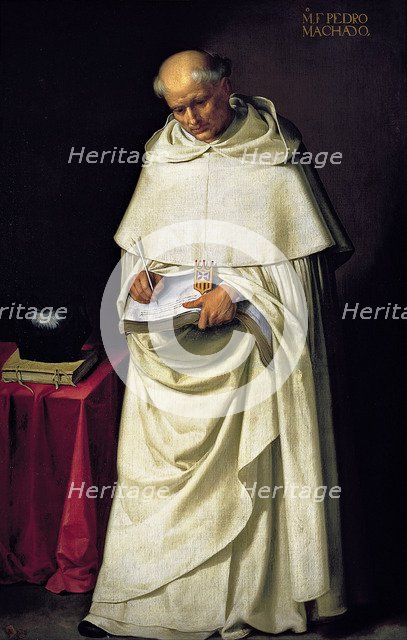 Fray Pedro Machado. Artist: Zurbarán, Francisco, de (1598-1664)