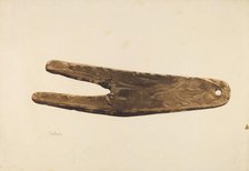 Bootjack, c. 1939. Creator: Thomas Dooley.