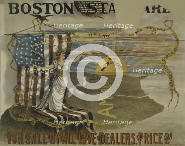 Boston standard, c1893 - 1897. Creator: Unknown.