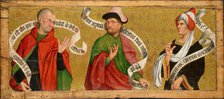 Three prophets, c 1480. Creator: Lonhy; Antoine de (active 1446-1490).