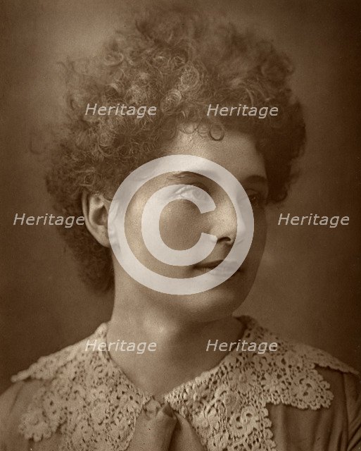 Blanche Horlock, British actress, 1887. Artist: Ernest Barraud