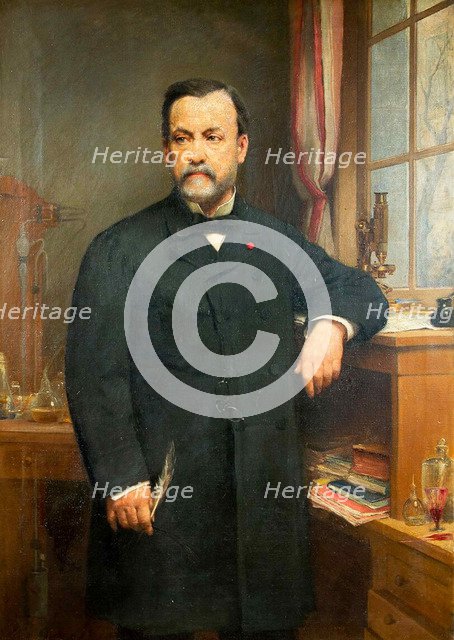Portrait of Louis Pasteur (1822-1895).