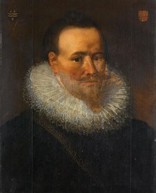 Portrait of a Man, possibly Joris van Cats (c.1590-1654), c.1621. Creator: Anon.