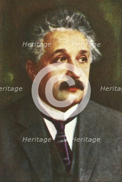 Professor Albert Einstein, c1928. Creator: Unknown.