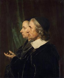 Portrait of the Artist's Parents, Salomon de Bray and Anna Westerbaen, 1664. Creator: Jan de Bray.