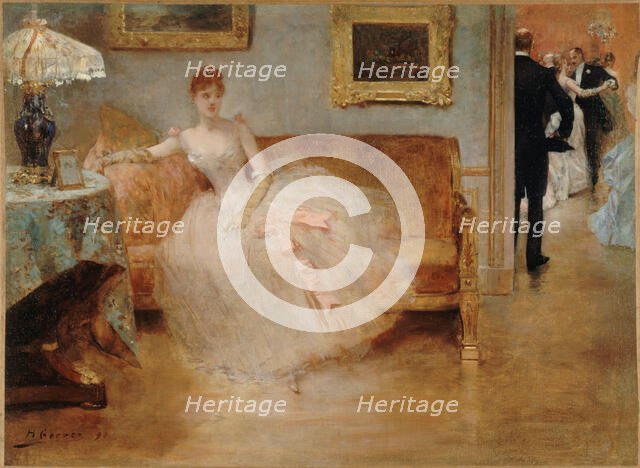Le bal, 1890. Creator: Henri Gervex.