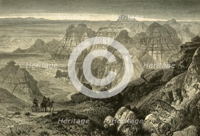 'Terres Mauvaises, Utah', 1874.  Creator: John Filmer.