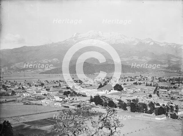Ixtacchihuatl [sic] from Sacramonte, between 1880 and 1900. Creator: William H. Jackson.