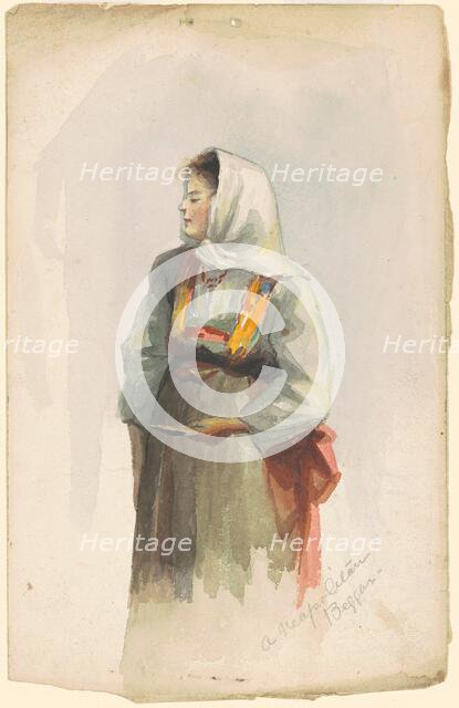 A Neopolitan Beggar, c. 1892. Creator: Marietta Minnigerode Andrews.