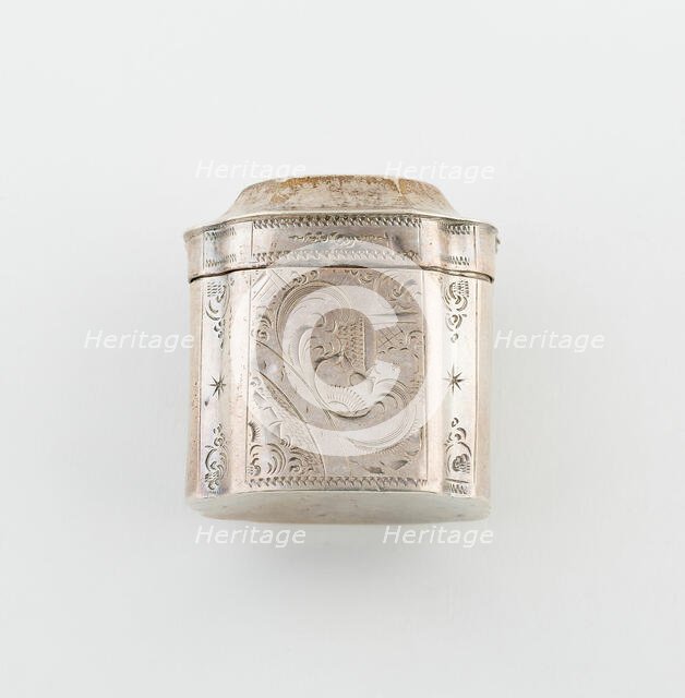 Sponge Box, Netherlands, 1855. Creator: Probably Cornelis van Gelderen Pz.