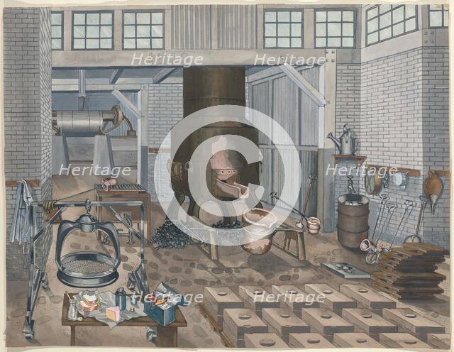 Iron Foundry, 1910, 1935/1942. Creator: Perkins Harnly.