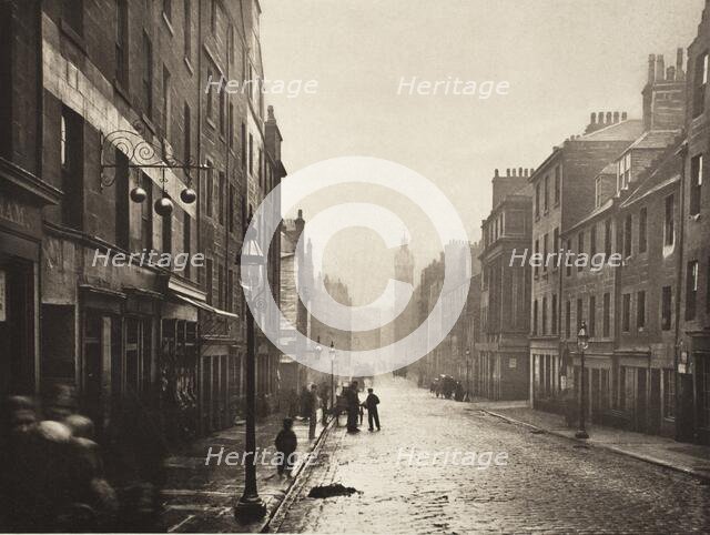 High Street From College Open (#4), Printed 1900. Creator: Thomas Annan.