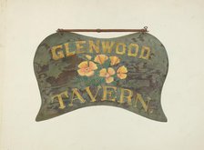 Tavern Sign, 1935/1942. Creator: Robert W.R. Taylor.
