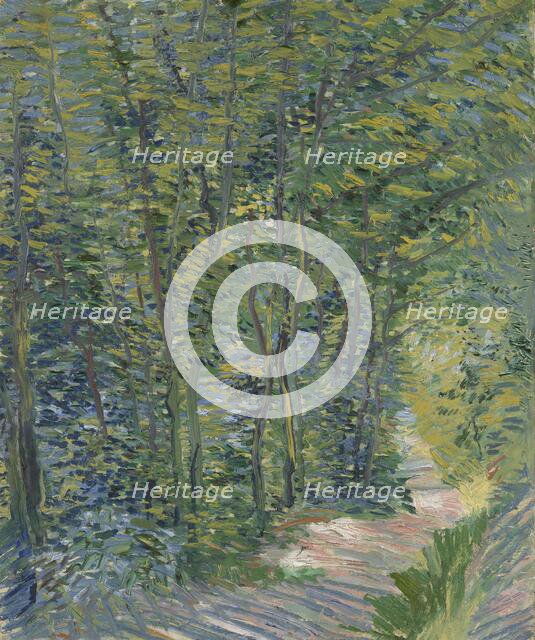 Path in the Woods, 1887. Creator: Gogh, Vincent, van (1853-1890).